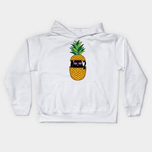 Cat Pineapple Kids Hoodie